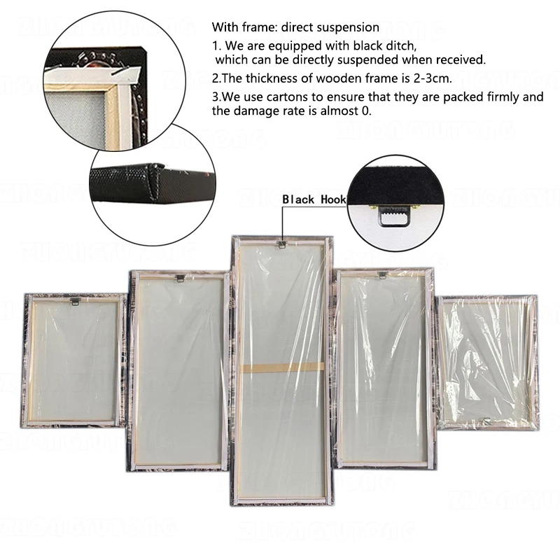 Модульная картина холст настенные картины украшение для дома 5 шт. спортивные