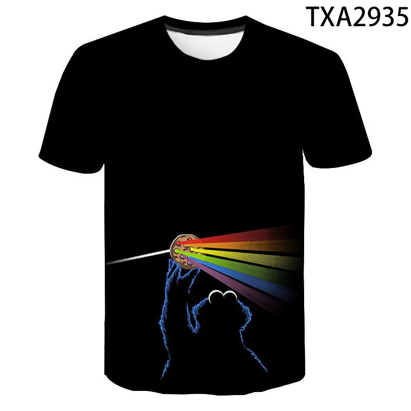 

Крутая футболка с 3D принтом печенья монстра вечерние, Летние Стильные мужские, женские, Детские повседневные крутые Топы с коротким рукавом...