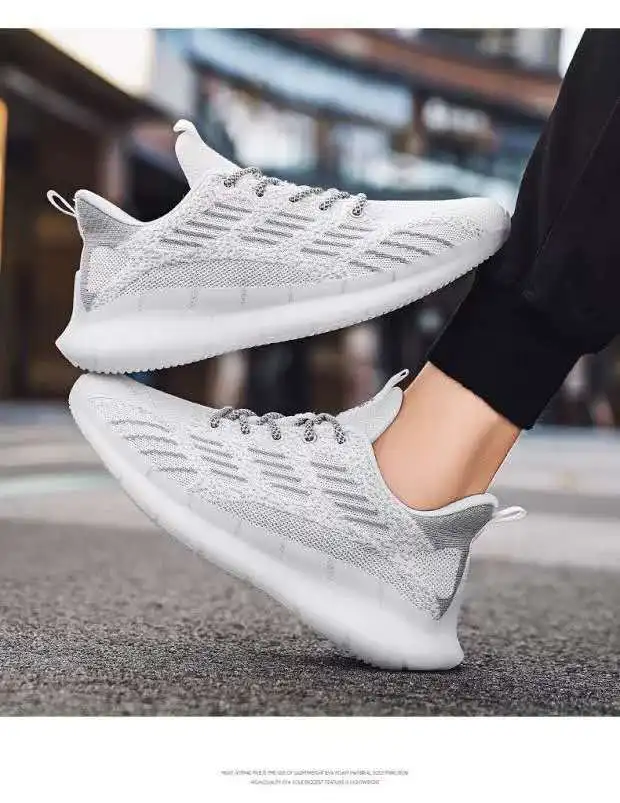 

Men's casual sports shoes 2021 four seasons men's shoes flying shoes men's running shoes casual shoes men's sports men's shoes