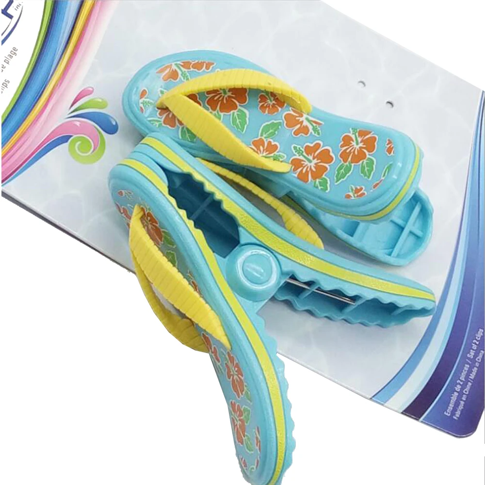 Летние пластиковые цветные зажимы милые фотозажимы для защиты от ветра одежды