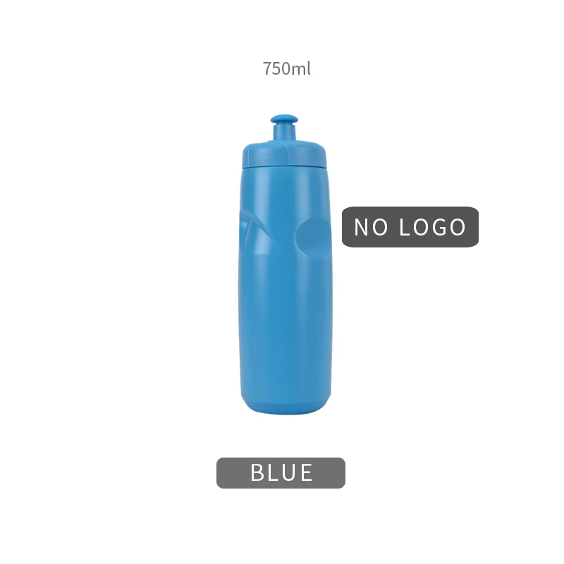 BLUE 750ML 620 мл/750 мл портативная велосипедная бутылка для воды, для спорта на открытом воздухе, кемпинга, езды на велосипеде, бутылка для напитков, чайник, Герметичная Бутылка - Цвет: BLUE 750ML