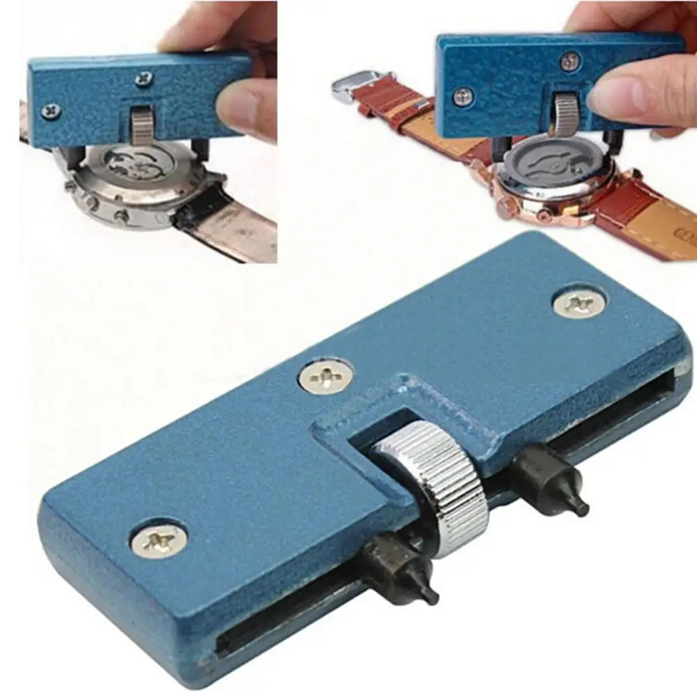 Инструмент для ремонта наручных часов регулируемый Съемник крышки Открыватель