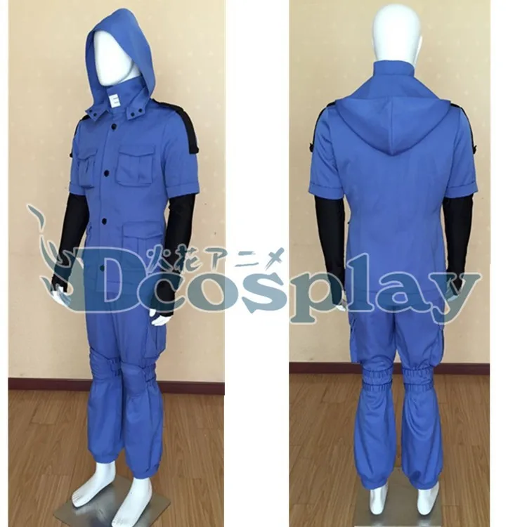 Убийца класс шиота Нагиса синий костюм для косплея - Цвет: Long pants style