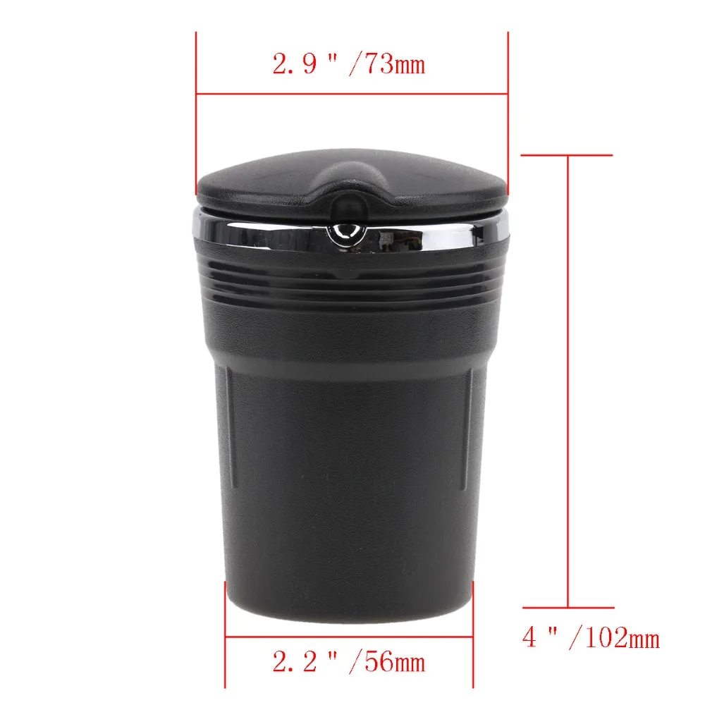 Автомобильные аксессуары POSSBAY сисветодиодный портативная пепельница для