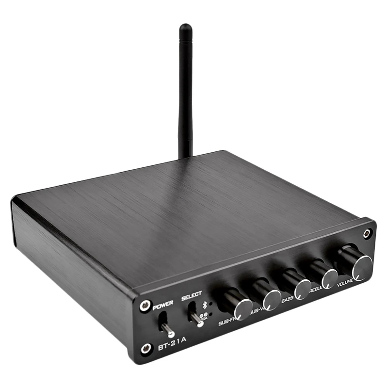 2 1 канала 50 Вт + 100 Bluetooth 4 0 Цифровой 200W усилитель для сабвуфера hi fi звук