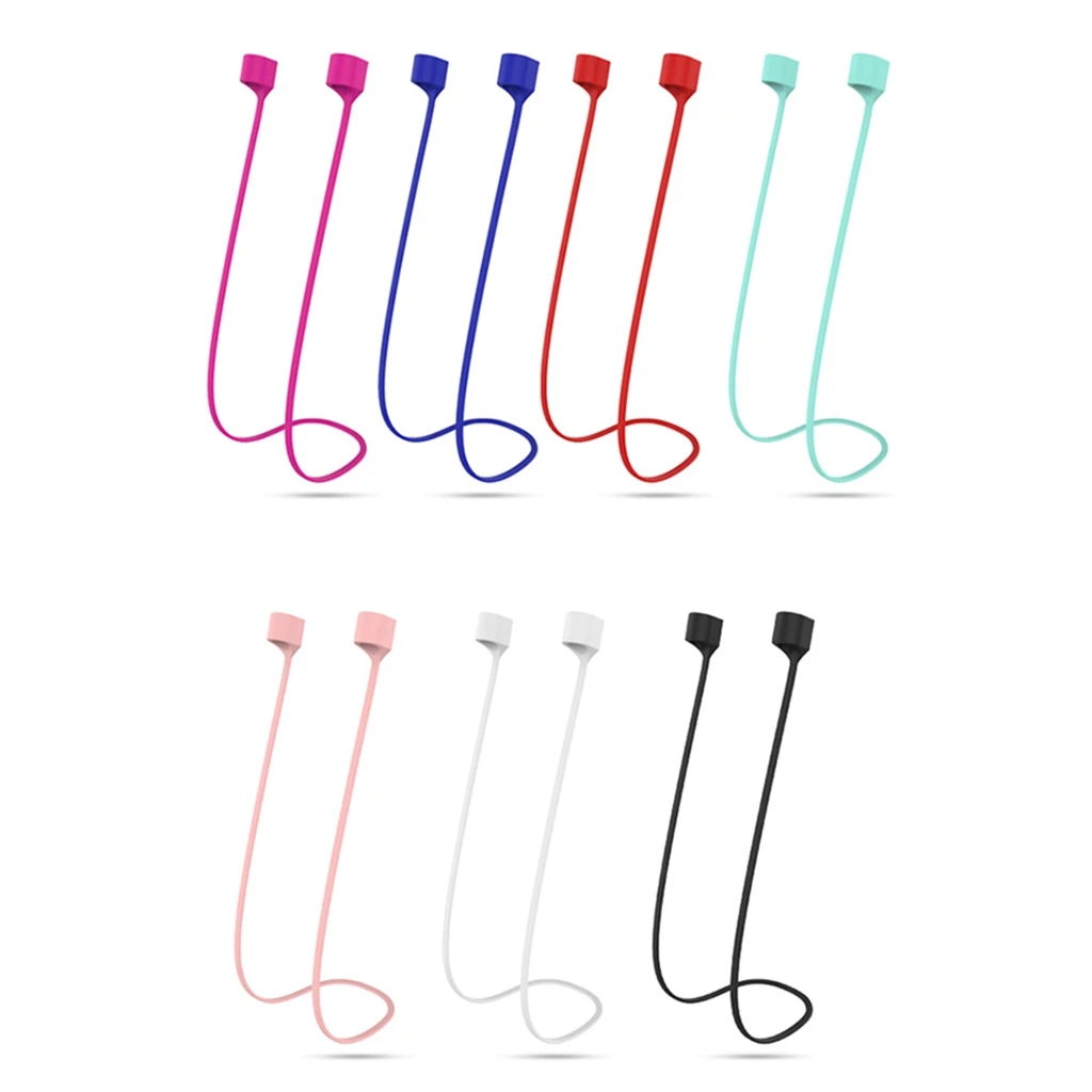 Наушники с защитой от потери ремешок петлей силиконовая веревка для Bluetooth