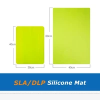 1pc 3040cm 1pc 4060cm silicone slap mat clean up resin silicon pad for dlp sla 3d printer parts