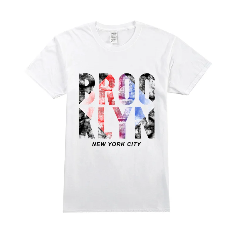 

2021 new street fashion printed T-shirt men's sports short-sleeved cool men men's fashion printed summer T-shirt