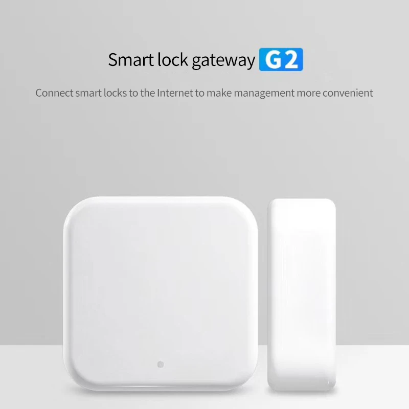 

Wi-Fi 2,4G TTlock Bluetooth шлюз G2 Блокировка по отпечатку пальца пароль умный дверной замок для дома мост работа с Alexa Google Home
