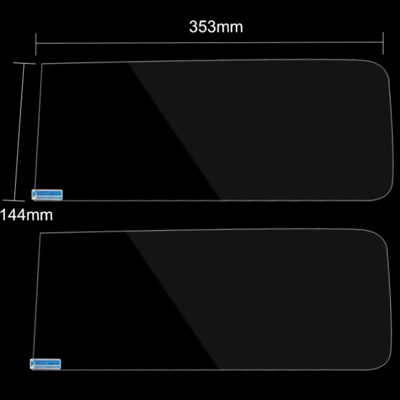 2Pcs Full Cover Car Navigator Dashboard Screen Protective Film for Benz E Class W213 2016-17 Tempered Glass Protector | Автомобили и