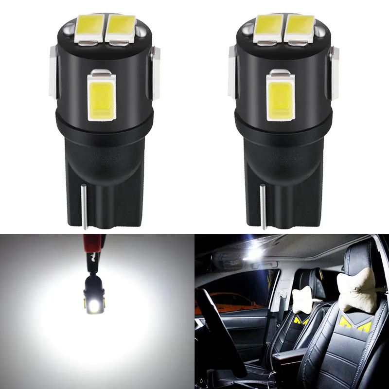2 шт. W5W светодиодный T10 интерьер автомобиля огни для Citroen C5 C3 C4 Пикассо Xsara Berlingo Saxo C2