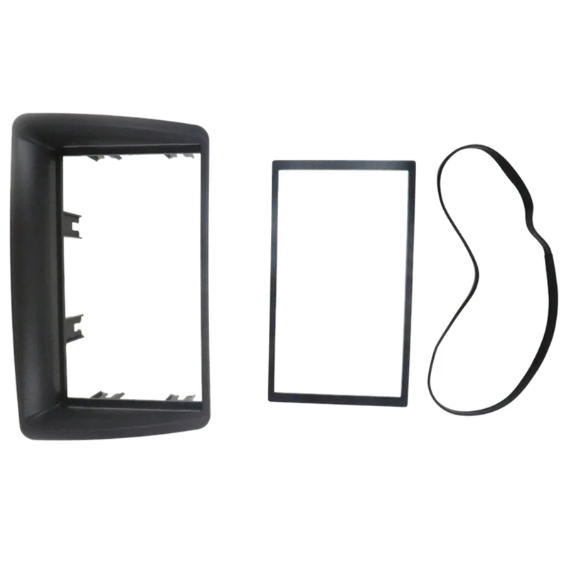 AP68-2 Din Fascia for FIAT Panda 2003- 2012 Radio Stereo Panel Dash Mount Installation Trim Kit Frame Plate Bezel | Автомобили и