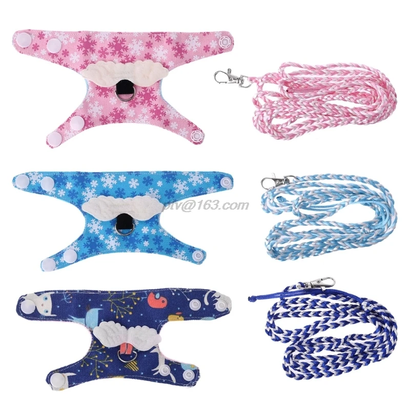 Многофункциональная маленькая шлейка для домашних животных форрет хомяк кролик