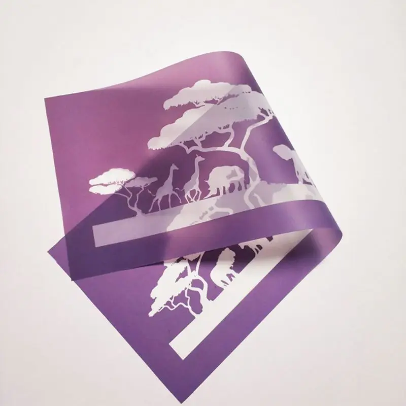 Джунгли животные Лев Слон искусственная помадка кружевная форма Сделай Сам