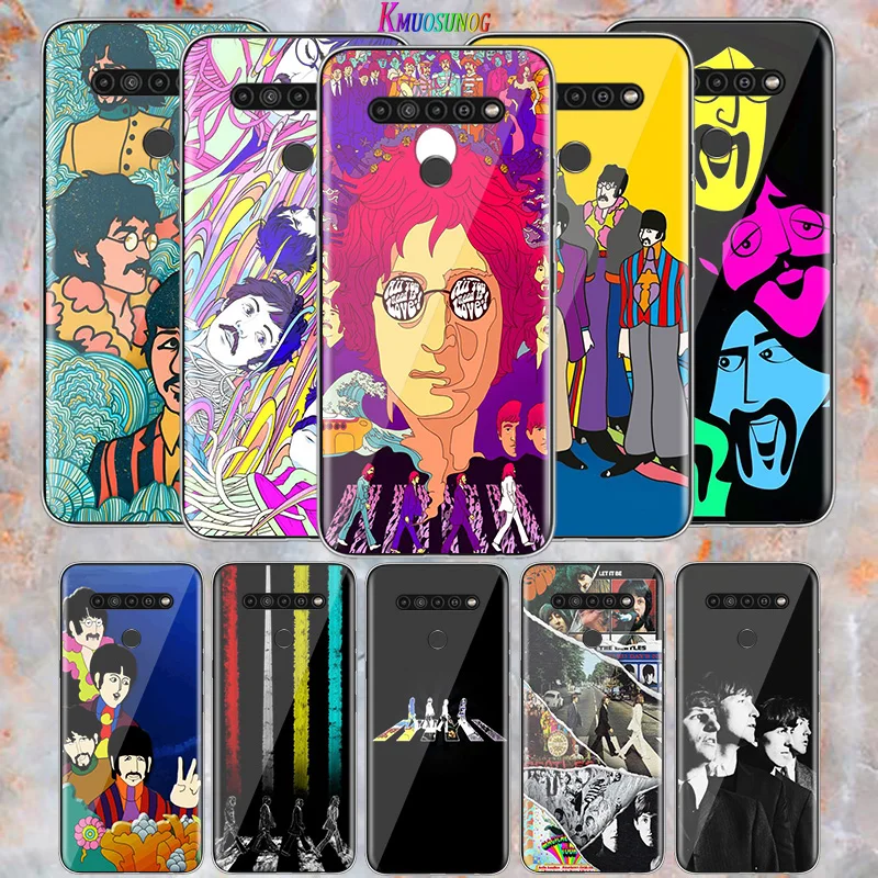 

Classic Rock Band For LG G8 G8S G8X V30 V30S V40 V50 V50S V60 Q60 ThinQ 5G Soft TPU Silicone Phone Case
