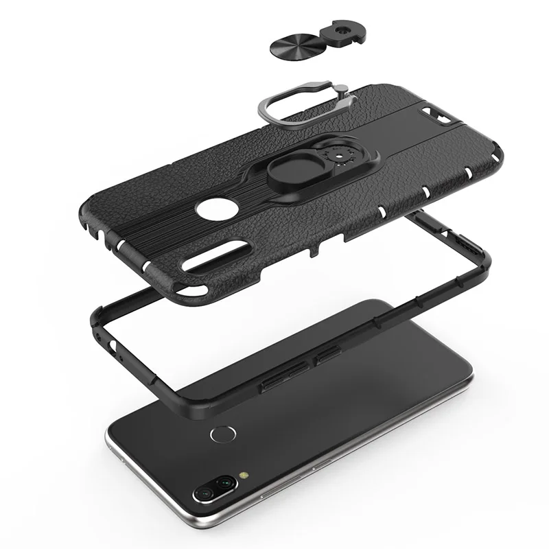Чехол на Redmi Note 7 Alita 2019 Новое поступление 360 градусов кольцо держатель Кронштейн