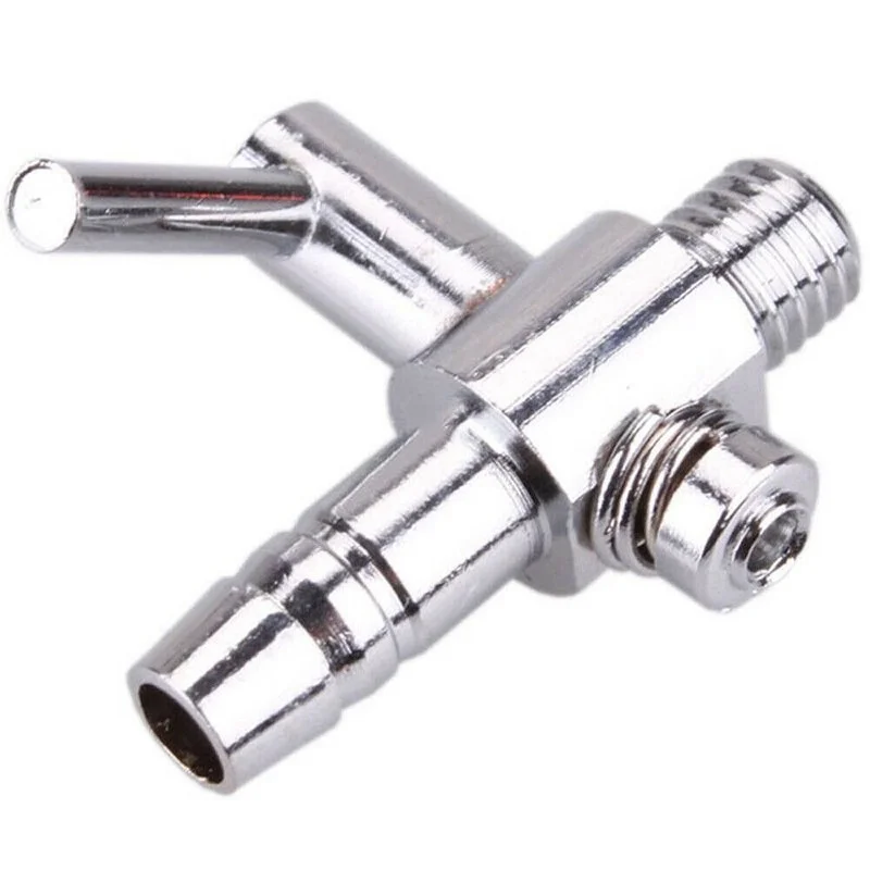 

2pcs 4mm Stainless Steel Aquarium Tank Air Pump Air Flow Tube Pipe Line Control Valve Air Pump Accessories Wholesale