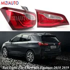 Светодиодный задний фонарь для Chevrolet Equinox 2018 2019, задний тормозной фонарь, предупреждающий отражатель, противотуманные фары, автомобильные аксессуары, левыйправый