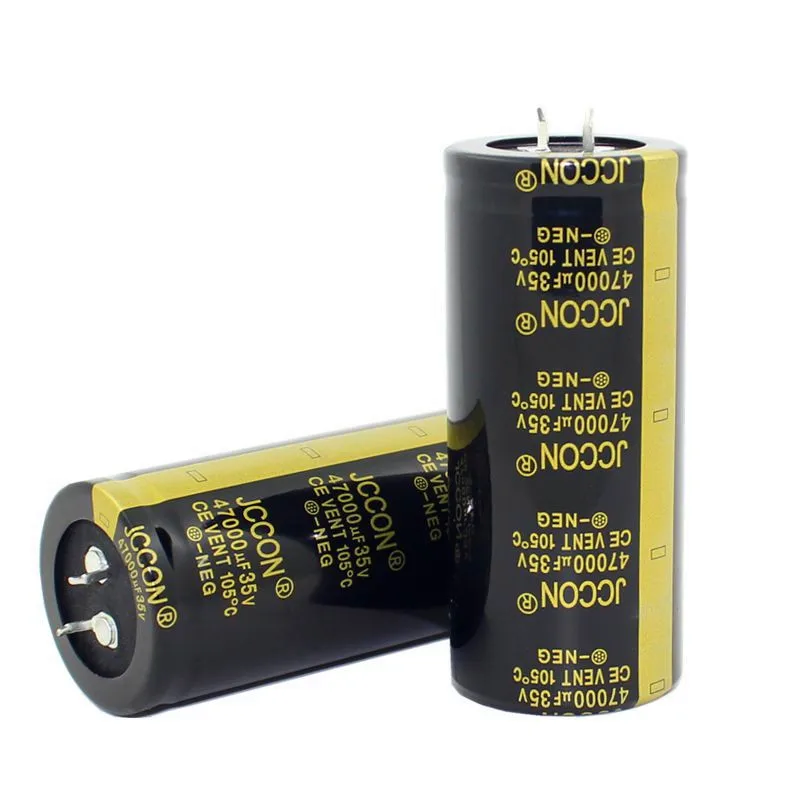 Алюминиевый электролитический конденсатор 35 в 47000 мкмкФ Х80 мм - купить по