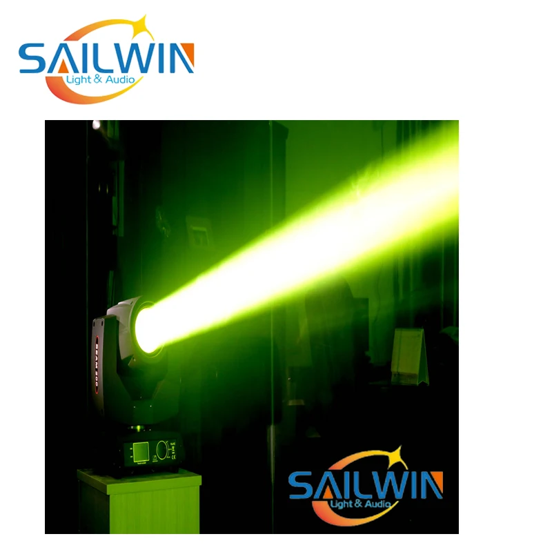 SAILWIN 7R Лира движущаяся голова луч светильник сценический луч светильник s для сцены события клуба вечерние 14 Gobos DJ светильник ing