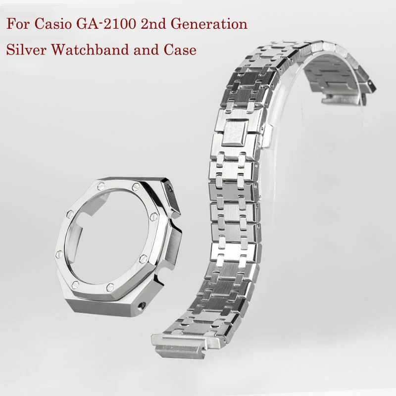 

Watch Band and Case for Casio G-SHOCK GA-2100 Fashion Refit Remodel Modified GA2100 3end ga2100 2end Watchcase and Strap