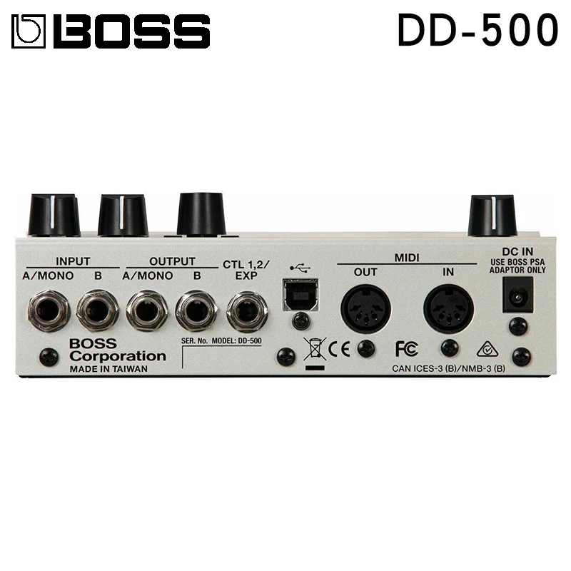 Boss DD-500 мультицифровая педаль эффектов задержки