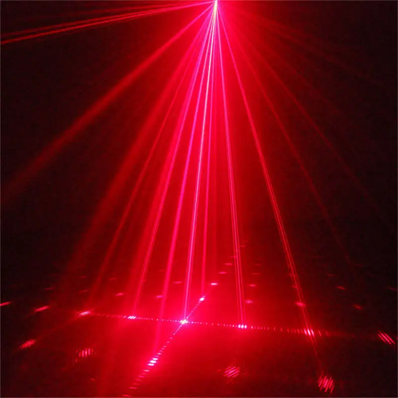 Лазерный мини проектор 12 красных и зеленых узоров сценическое освещение 3 Вт