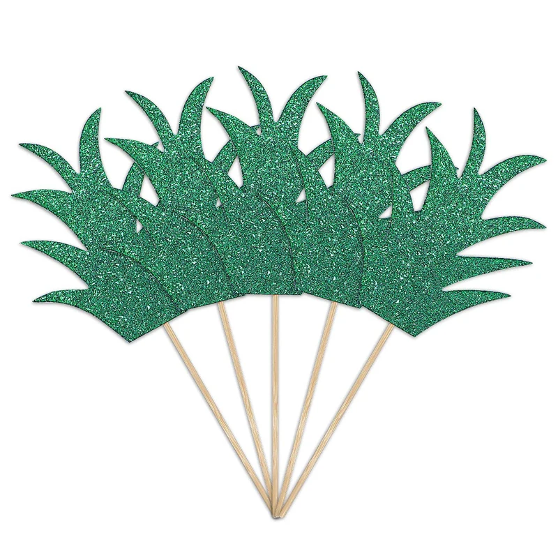 

Украшение в виде пончика, зеленый ананас, украшение для капкейка, Тропическое летвечерние праздничное украшение для торта