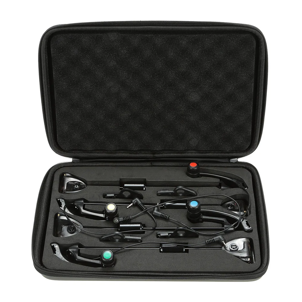 Lixada Fshing сигнализатор поклевки для ловли карпа свингеры со светодиодный ным