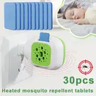 Набор нагревателей для комаров (1 нагреватель и 30 репеллентных листов), USBUS, Электрический Отпугиватель вредителей, Отпугиватель насекомых, не токсичен для летнего сна