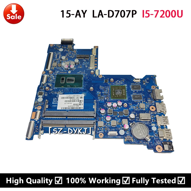 Для струйного принтера HP Pavilion 15-AY Материнская плата ноутбука 906364-601 903791-601 903791-001