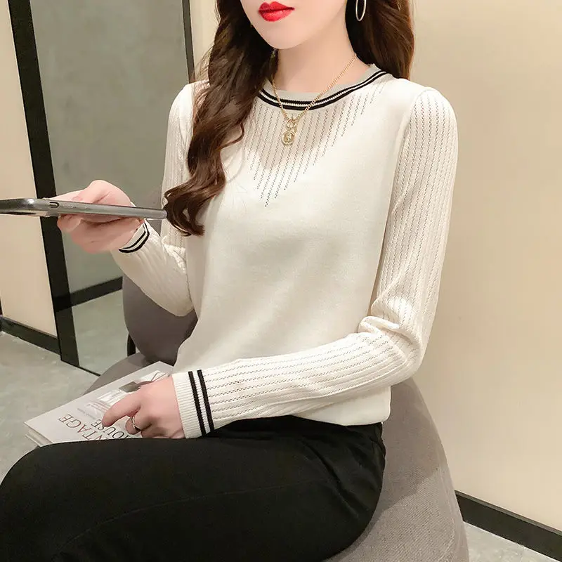 

White ice silk T-shirt women's base T-shirt women's spring 2021 new summer short sleeve Korean long sleeve T-shirt