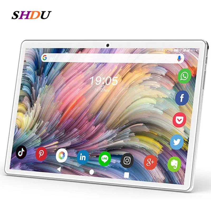 Планшетный ПК 10 1 дюймов Android 0 планшеты 32 Гб ПЗУ Восьмиядерный Google Play 3g 4g LTE