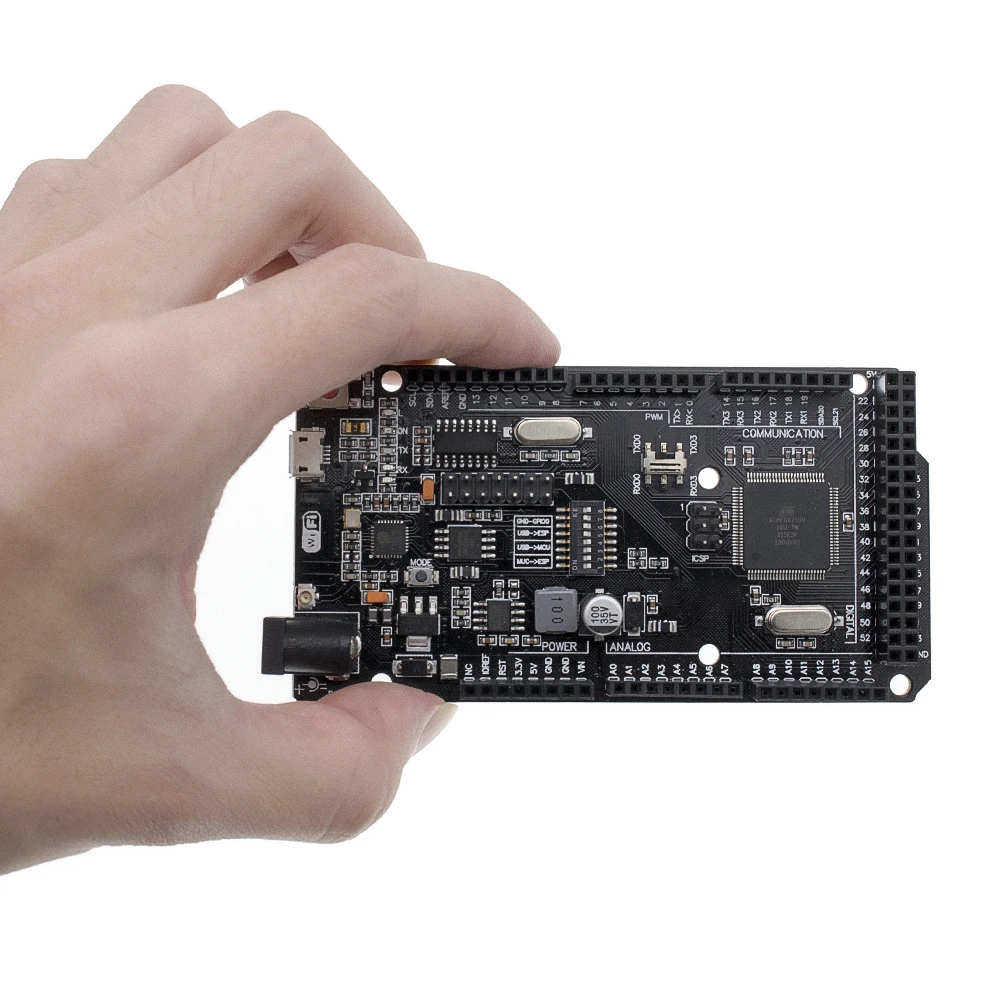 Mega2560 + Wi Fi R3 ATmega2560 ESP8266 (32 Мб памяти) с поддержкой CH340G в виде CH340G. Совместимость Mega