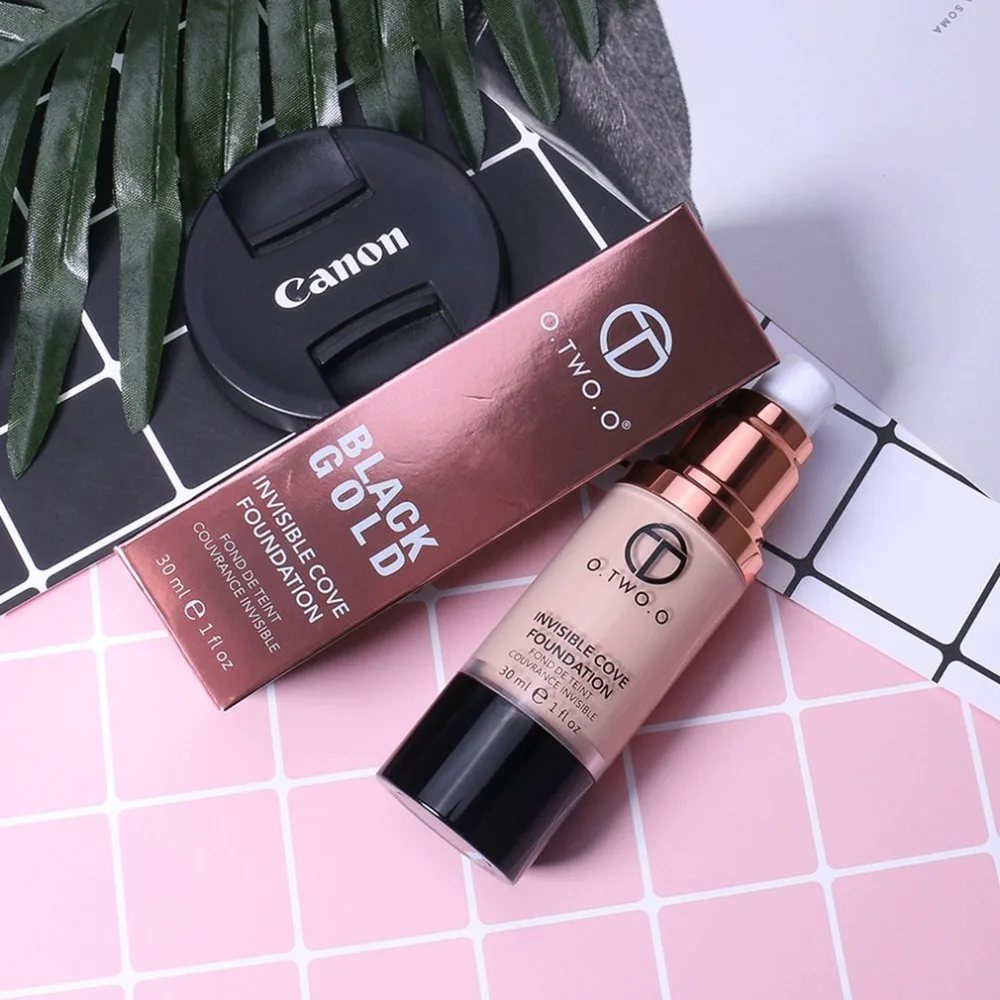30ml Base Makeup Foundation Liquid Invisible Acne Full Coverage Make Up Natural Face Concealer Whitening Moisturizer |