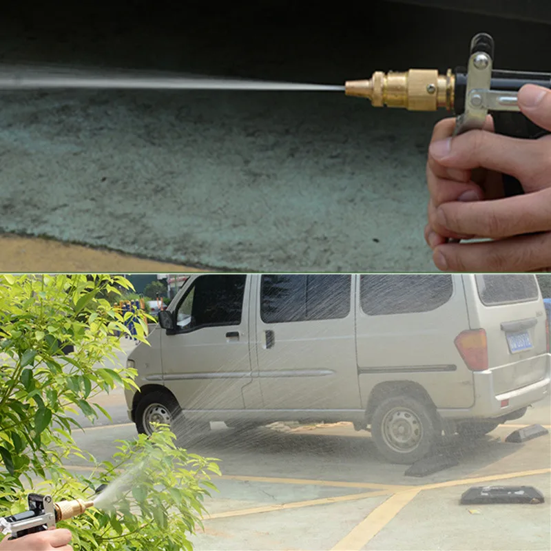 

Car Wash Garden Water Gun Hose Nozzle Mutifunctional Household Car Washing Yard Water Sprayer Pipe Tube Nozzle Sprinkle Tools