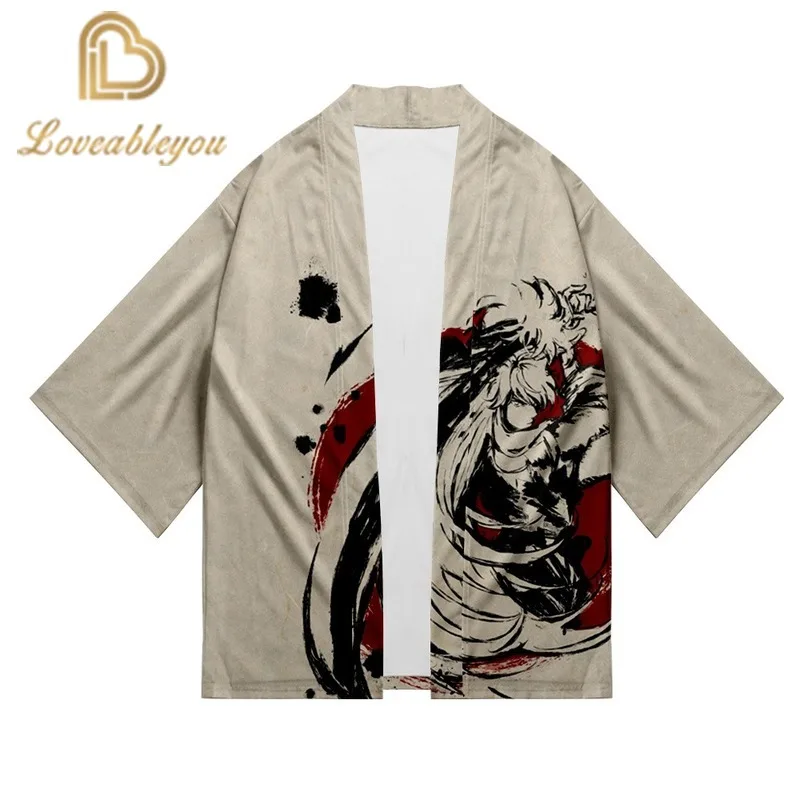 Японские костюмы для косплея аниме Inuyasha Традиционная японская одежда кимоно 2020