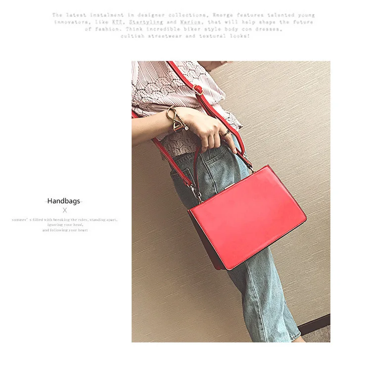 

2019 new three-dimensional small square bag, shoulder Messenger bag