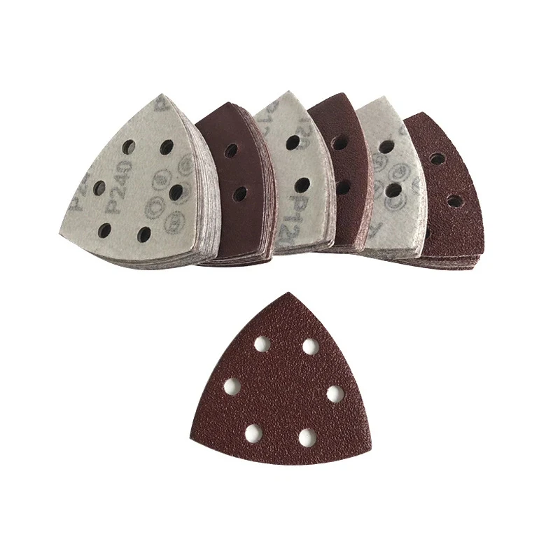 

25PC 90mm Delta Sander Paper Hook & Loop Sandpaper Disc Abrasive Tools for Sanding Grit 40-2000