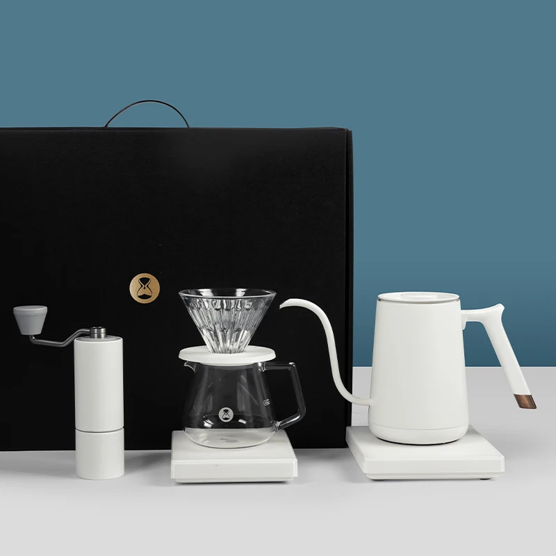 Timemore-Juego de tazas de caf&eacute; C advanced home, set de caf&eacute; elaborado a mano, el mejor regalo de vacaciones para familiares y amigos, juego de tazas de espresso-3