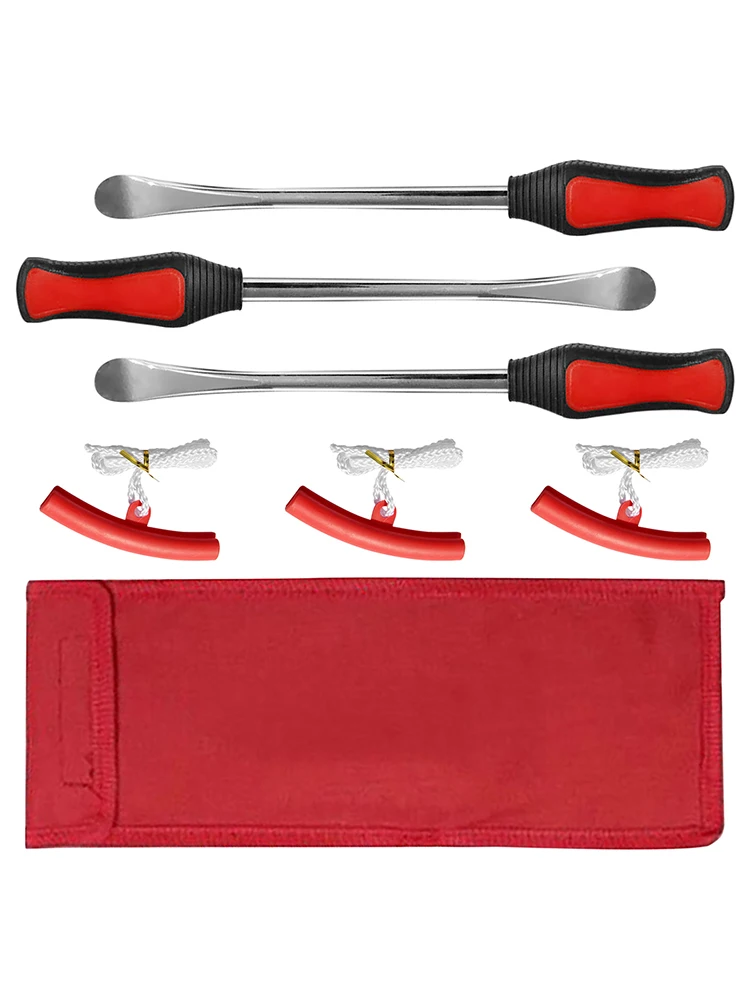 

Tire Lever Set Weatherproof Rust-proof Professional Tyre Repair Tool Kit Changing Levers Auto Spoon Tire Kit Rim Protector