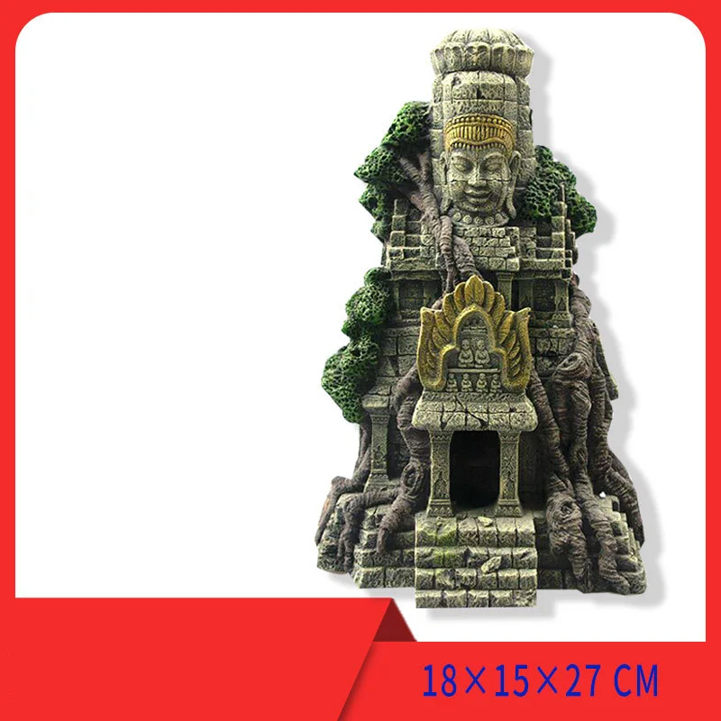 

1 шт. вьетнамские храм рыбы развлечения тайник аквариума озеленение орнамент моделирование творческие поделки искуственной травы для декора