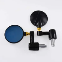 motorcycle cnc handlebar bar end mirrors fit for yamaha yzf r1 yzf r15 yzf r1m yzf r6 r1 r15 r16 r1m rear view side mirror