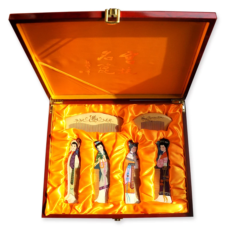 Расческа Чанчжоу региональные ремесла подарки иностранные дела подарок для