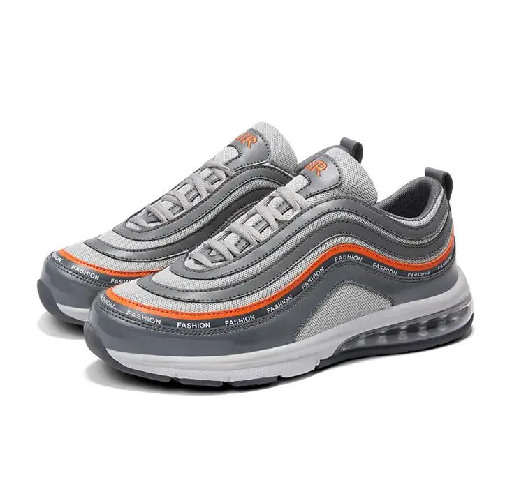 

2020 new men's running shoes men's sports shoes increased comfort breathable soles full palm cushion Men's Casual Shoes