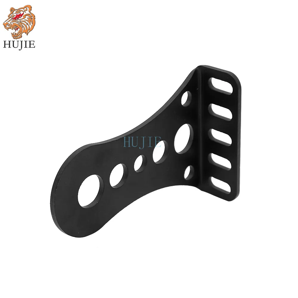 

Set Metal Side Mount License Plate Brake Taillight Bracket For Motorcycle Black For Kawasaki For Yamaha For Honda