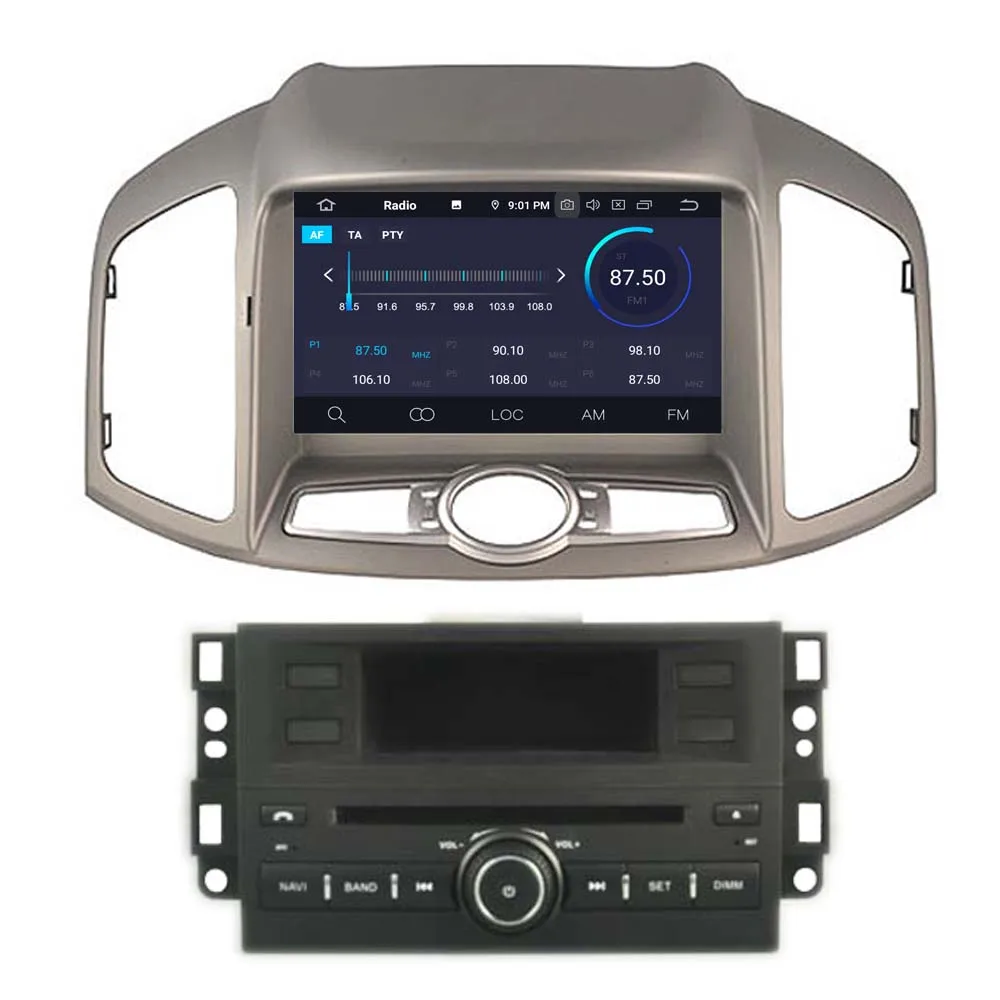 Автомобильная Мультимедийная система RoverOne для Chevrolet Captiva 2011 + Android 10 0 радио стерео