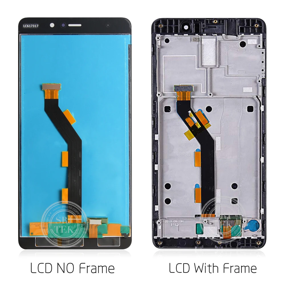 Srjtek для XIAOMI Mi5s Plus LCD Mi 5S дисплей Матрица сенсорный экран дигитайзер полная сборка