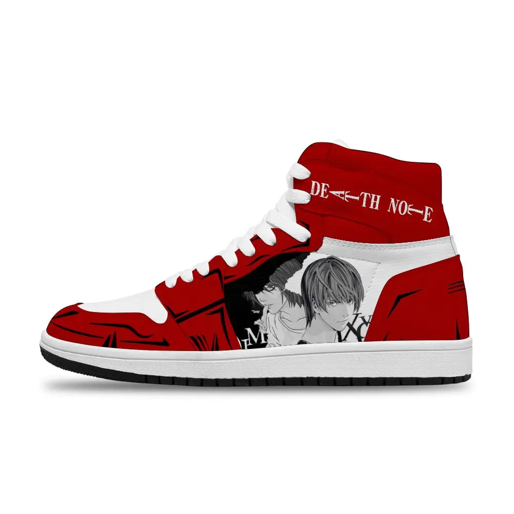 

2021 Японские Аниме Горячие Death Note Yagami светильник L · LaDiy Нескользящая Баскетбольная обувь с принтом для мужчин унисекс трендовая Баскетбольна...