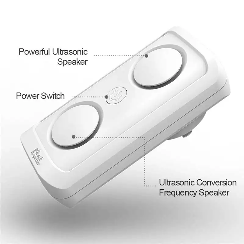 

Ultrasonic Pest Repeller Plug In Electronic Repellent Rat Mouse Spider Insect Anti Mosquito Repellent Pest Control